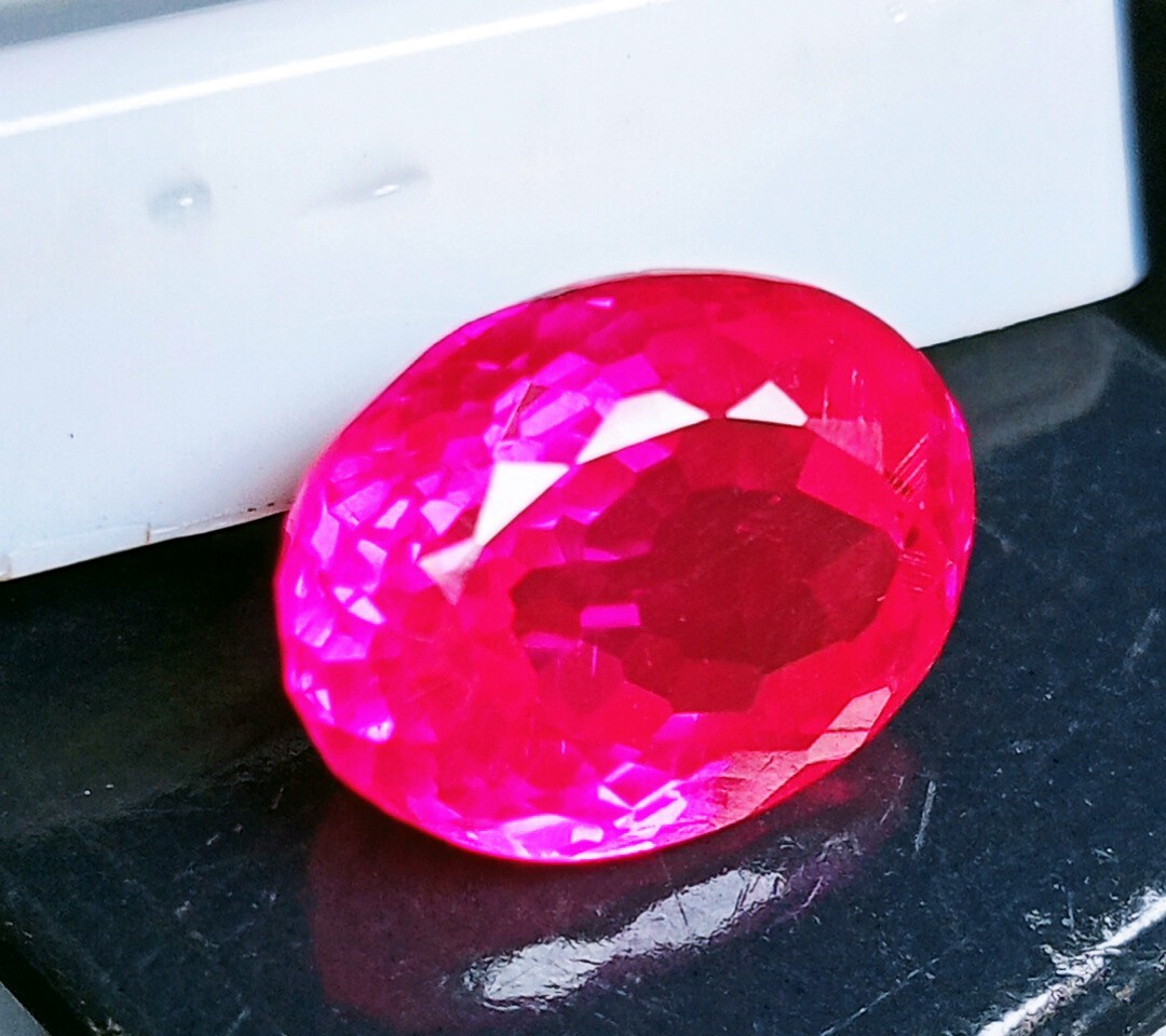 Wonderful Pink Sapphire Oval Cut Natural 12-15 Ct EGL Certified Loose Gemstone
