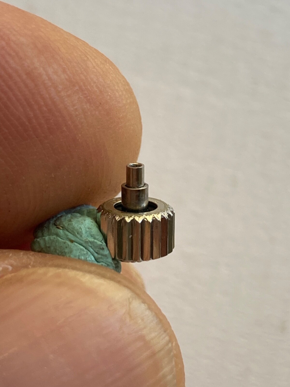 Zenith 5.5mm Steel Screw Down Crown VINTAGE N.O.S.