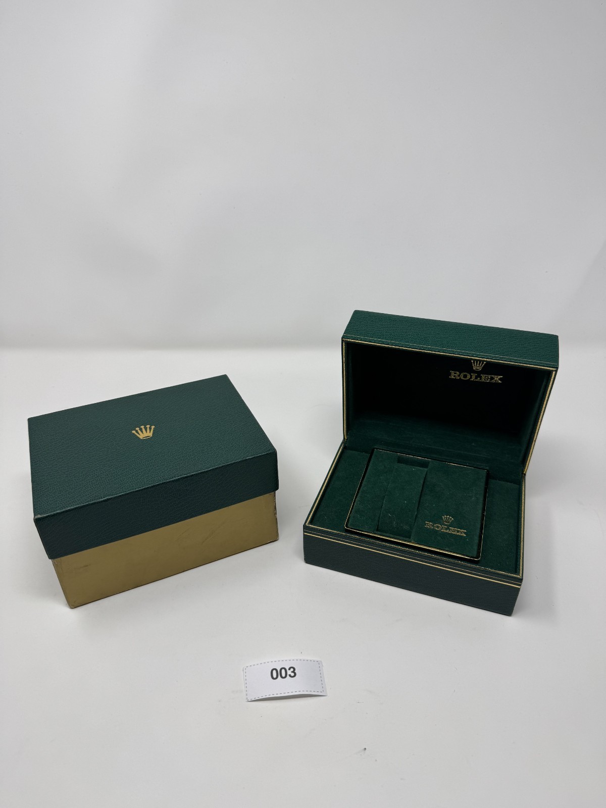 Rolex Bufkor Box Inner and Outer Box Submariner GMT Datejust Seadweller 1980s