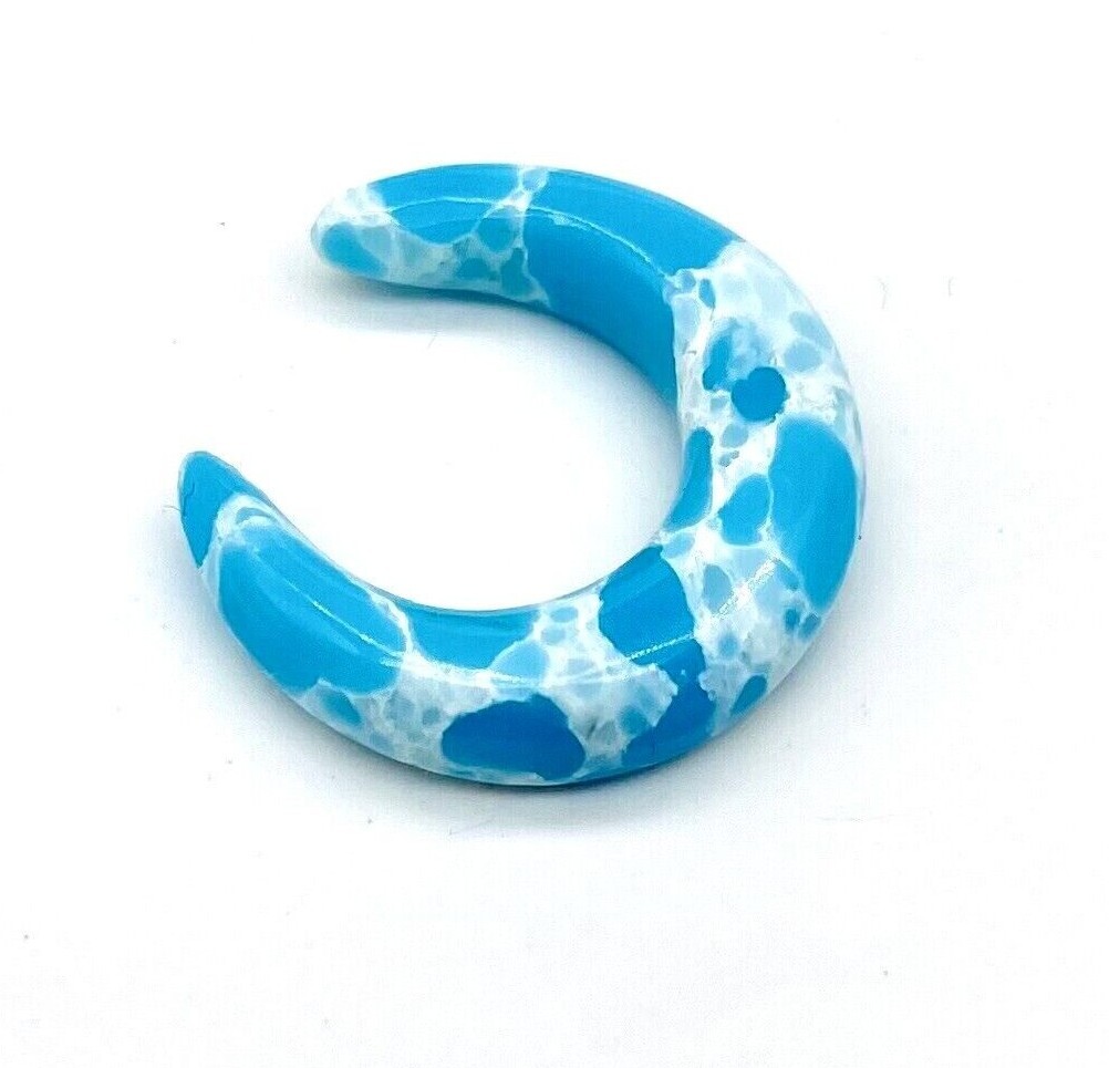 Larimar Septum Pinchers, Handmade size 12g(2mm) to 5/8”and custom Available