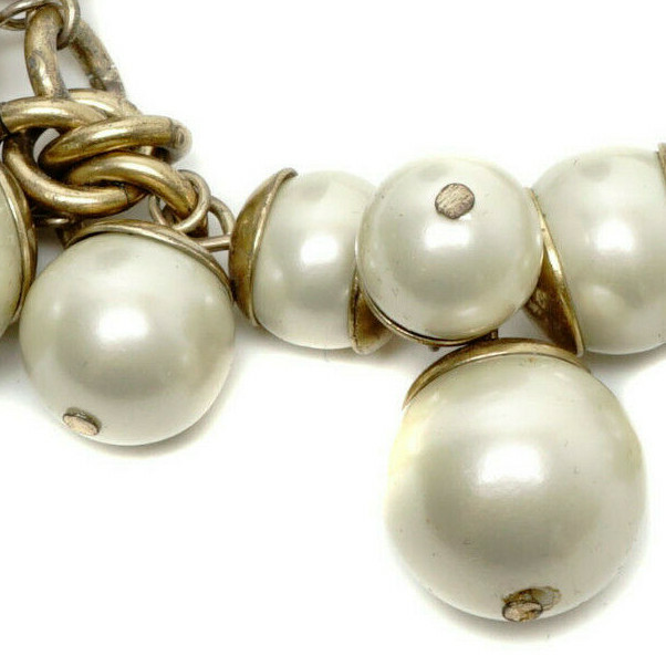 Faux Pearl Bracelet Adjustable 7-9 inches Fashion Stella and Dot Charm Style