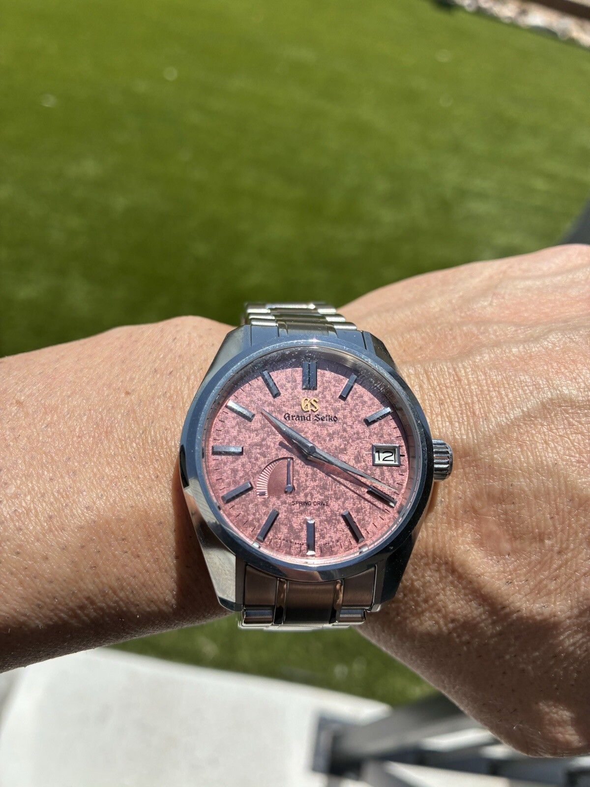 Grand Seiko Heritage UNWORN 11/2024 Pink Kirazuri Limited Ed. Spring Drive Watch