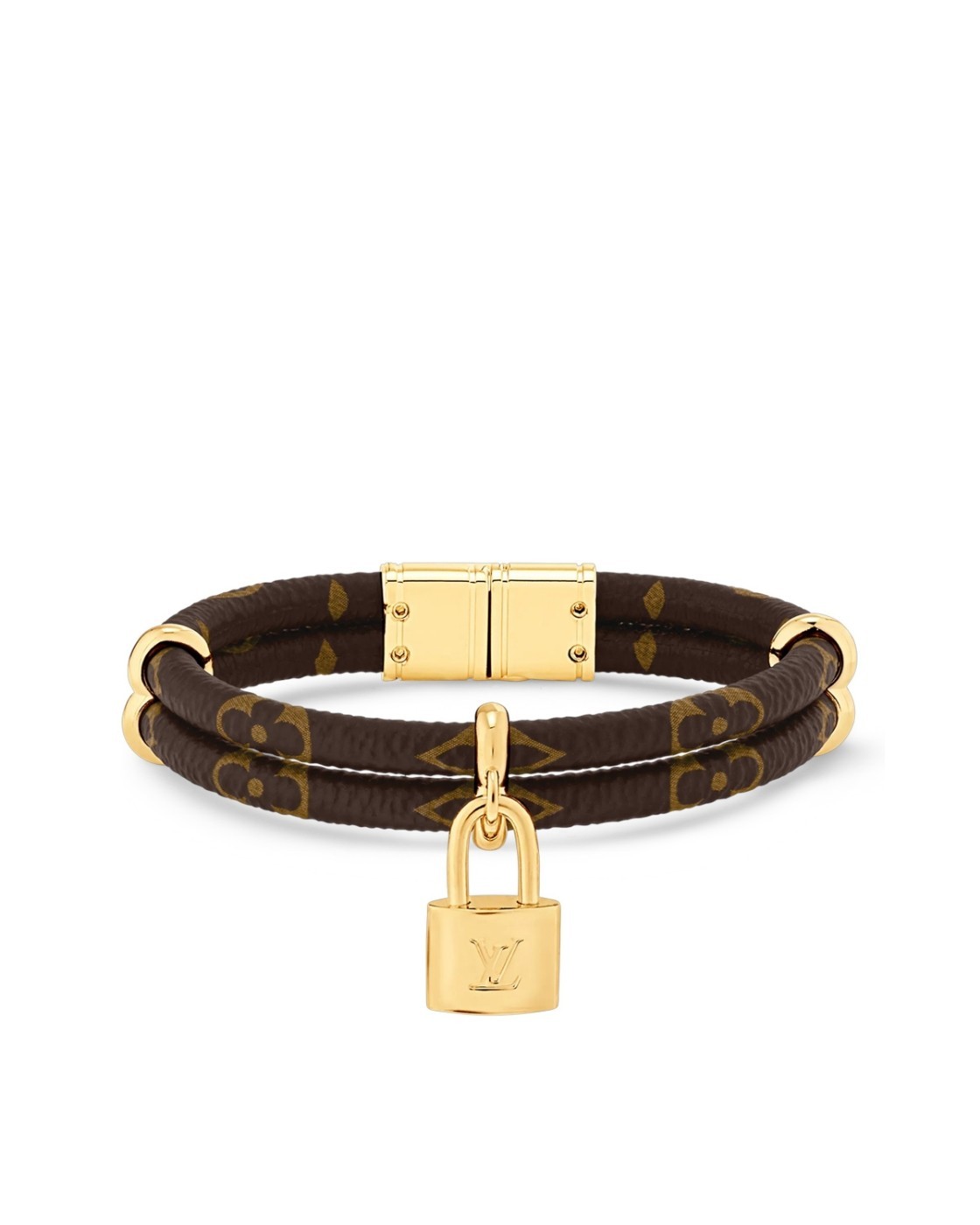 Louis Vuitton Keep It Twice Monogram Bracelet (Model M6640E)