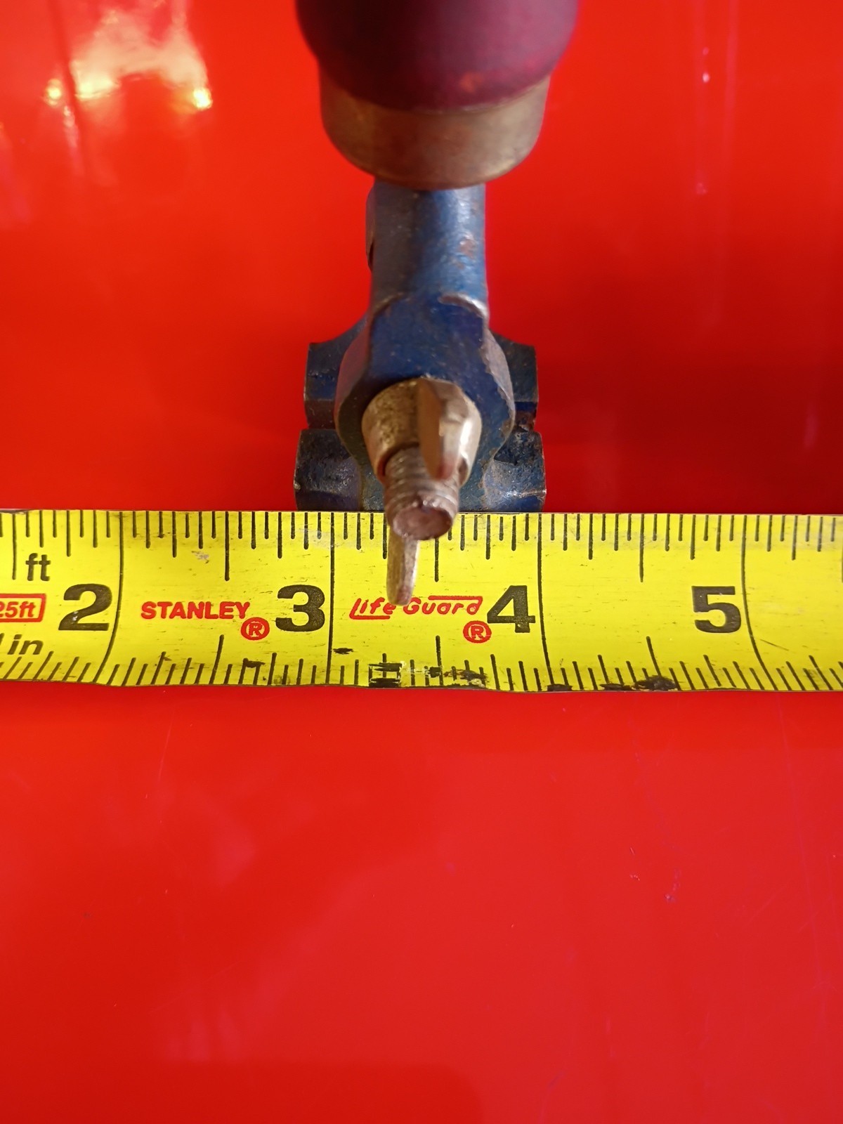 Vintage Hand Held Jewelers/Gunsmith/Watch Makers Vise Wood Handle