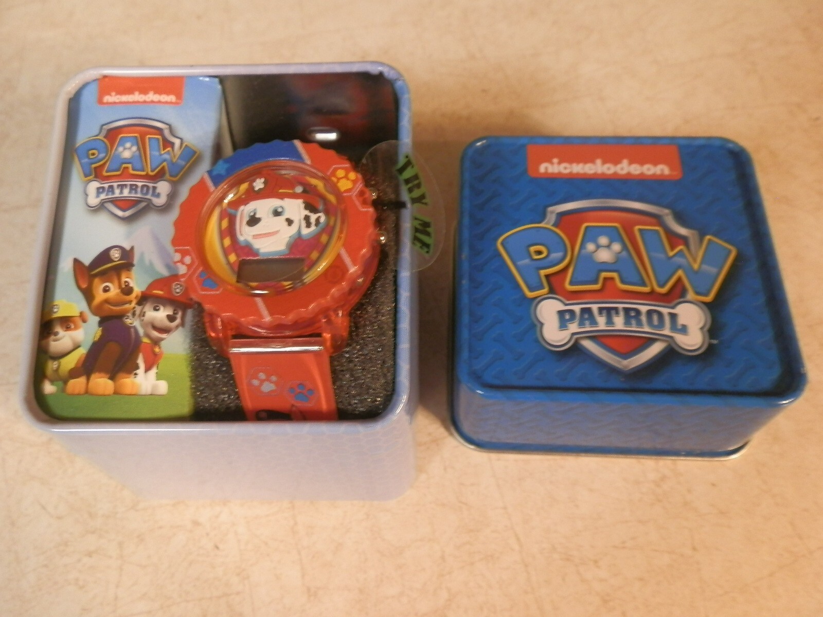 Paw Patrol Marshall Watch Kids Digital LCD Flashing Lights Nickelodeon New Gift