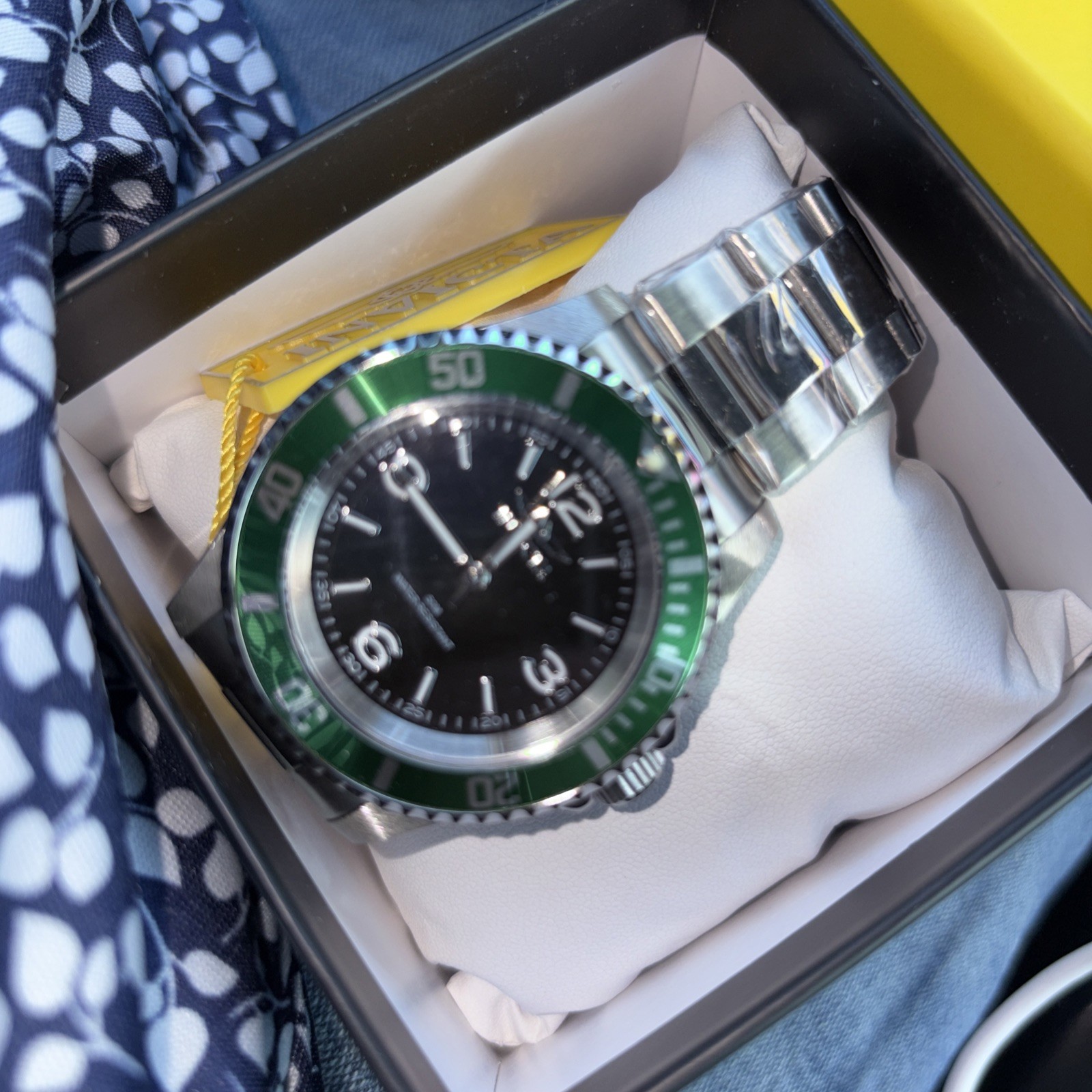Invicta Men’s Specialty 43mm Silver Stainless Steel Wristwatch Model: 49338 NEW!