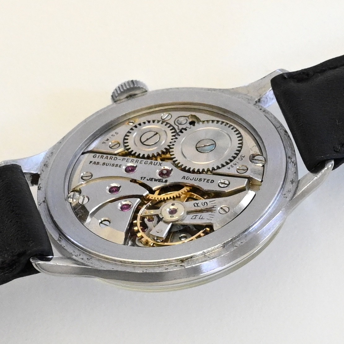 AUTHENTIC GIRARD PERREGAUX MANUAL WIND SERVICED & WORKING CLASSIC DRESS WATCH