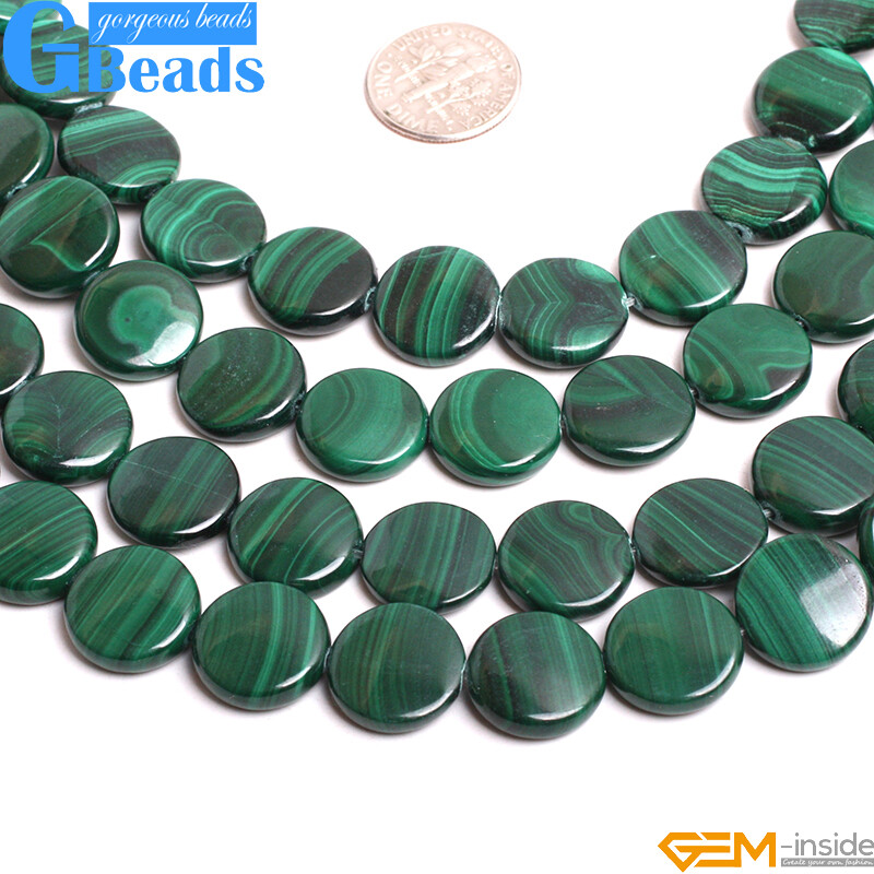 Assorted Shape Grade A Malachite Gemstone Beads For Jewelry Making 15″ Necklace