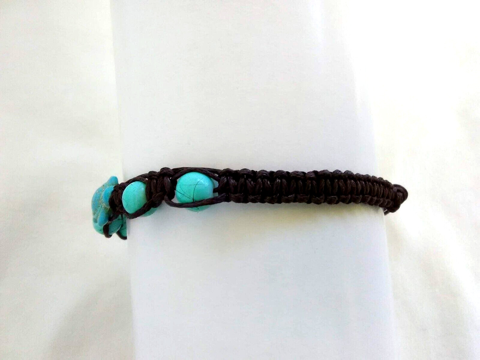 Anklet Natural Macrame Braided Hemp Unisex 8-10.5″ Eco Friendly US Seller New