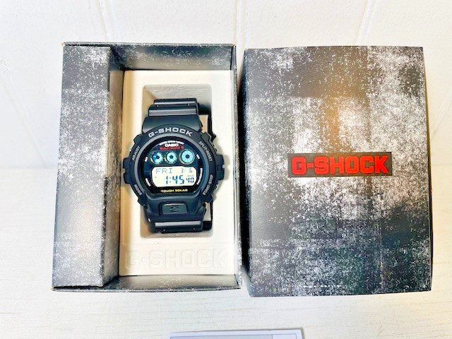 CASIO GW6900U-1 Tough Solar Atomic G-Shock Digital Chrono 200M Sport Watch $155