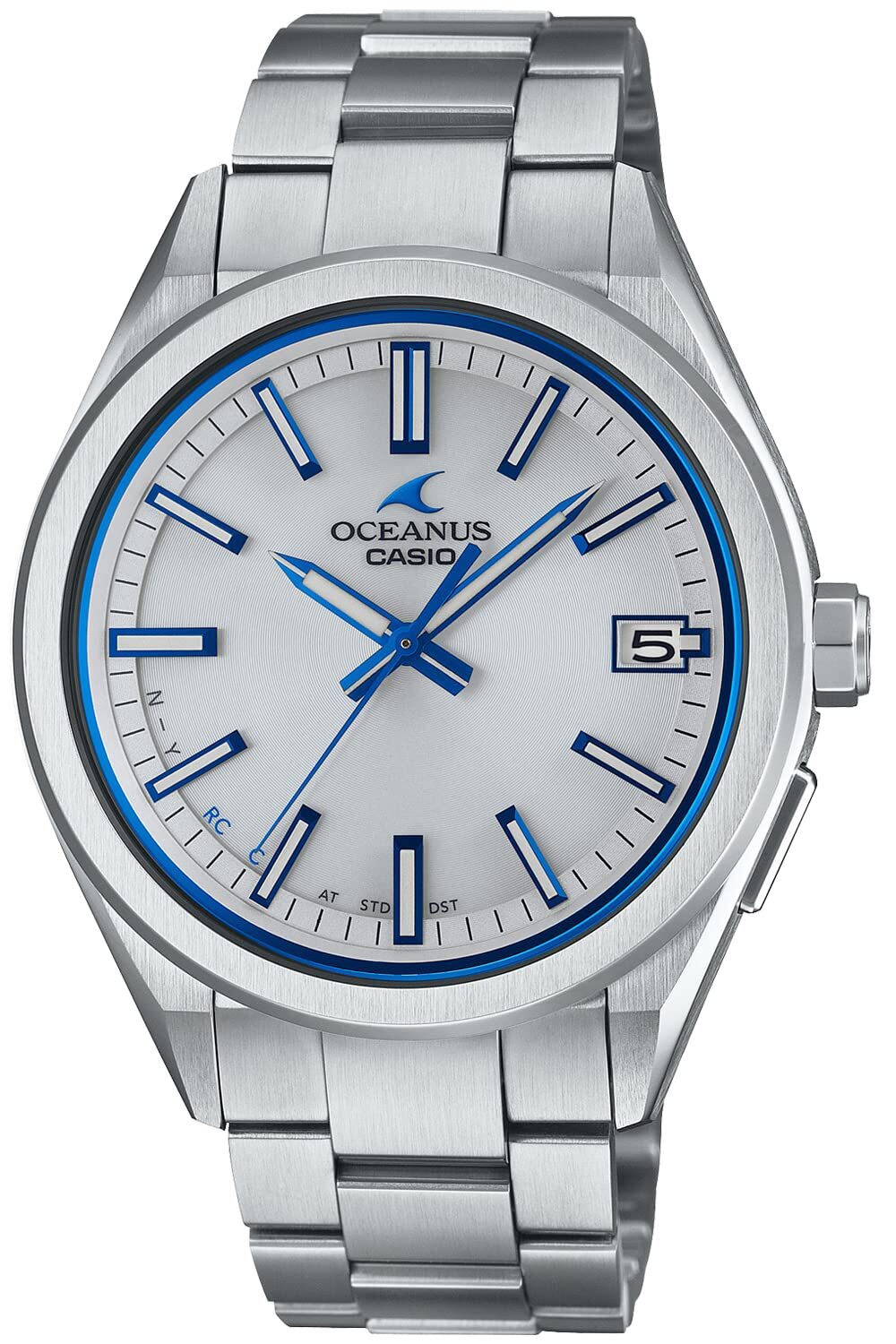 Casio Oceanus OCW-T200S-7AJF Elegant Bluetooth Solar White Dial Men Watch NEW