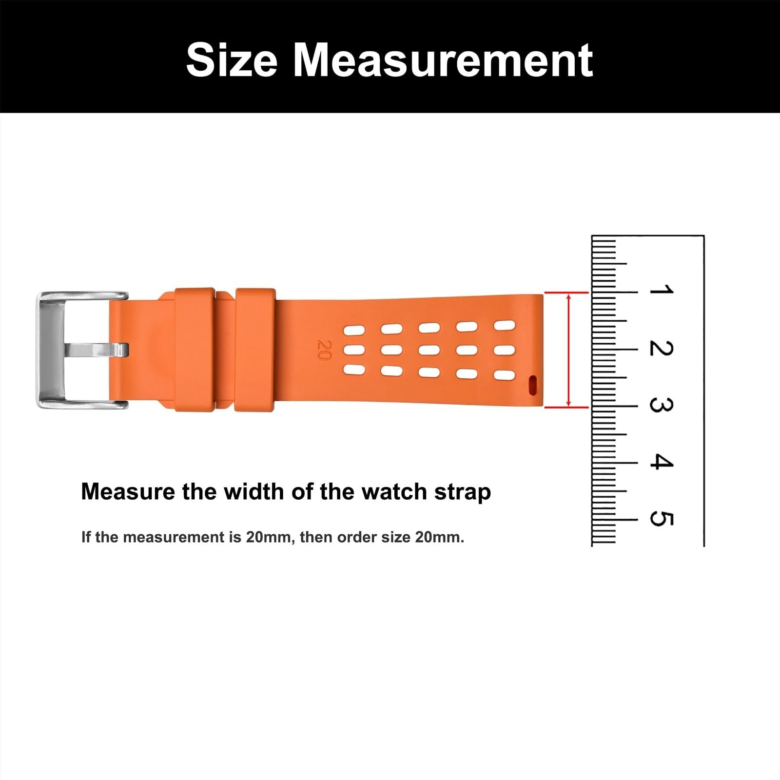 WOCCI 21mm Quick Release Spring Bars, Pins for 21mm Watch Band