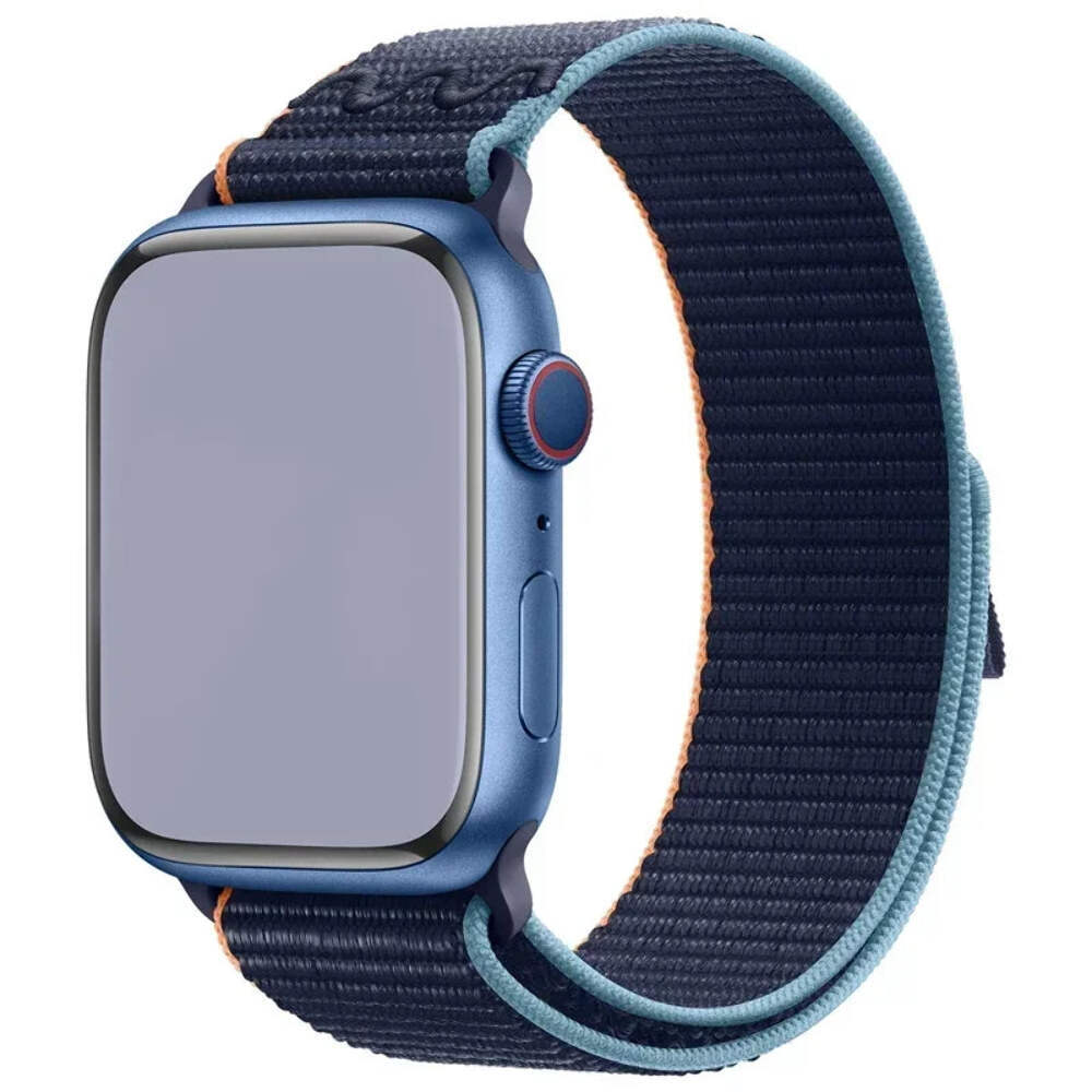 Nylon Band for Apple Watch Band Ultra 2 49mm 44mm 40mm 45mm 41mm 42mm 40mm Brace