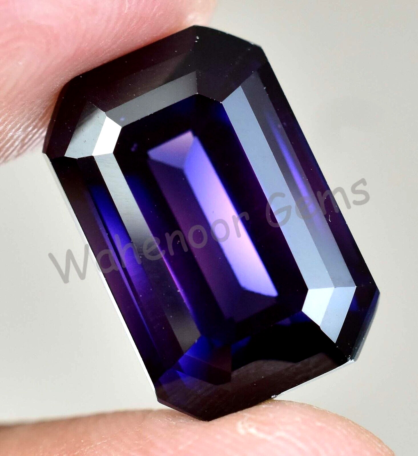 Natural 22.50 Ct Boysenberry Sapphire AGL Certified Fabulous Loose Gemstone