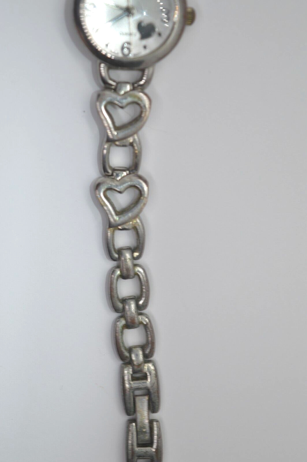 Prima Donna New York” womens quartz 7” Heart bracelet New battery ”GUARANTEE