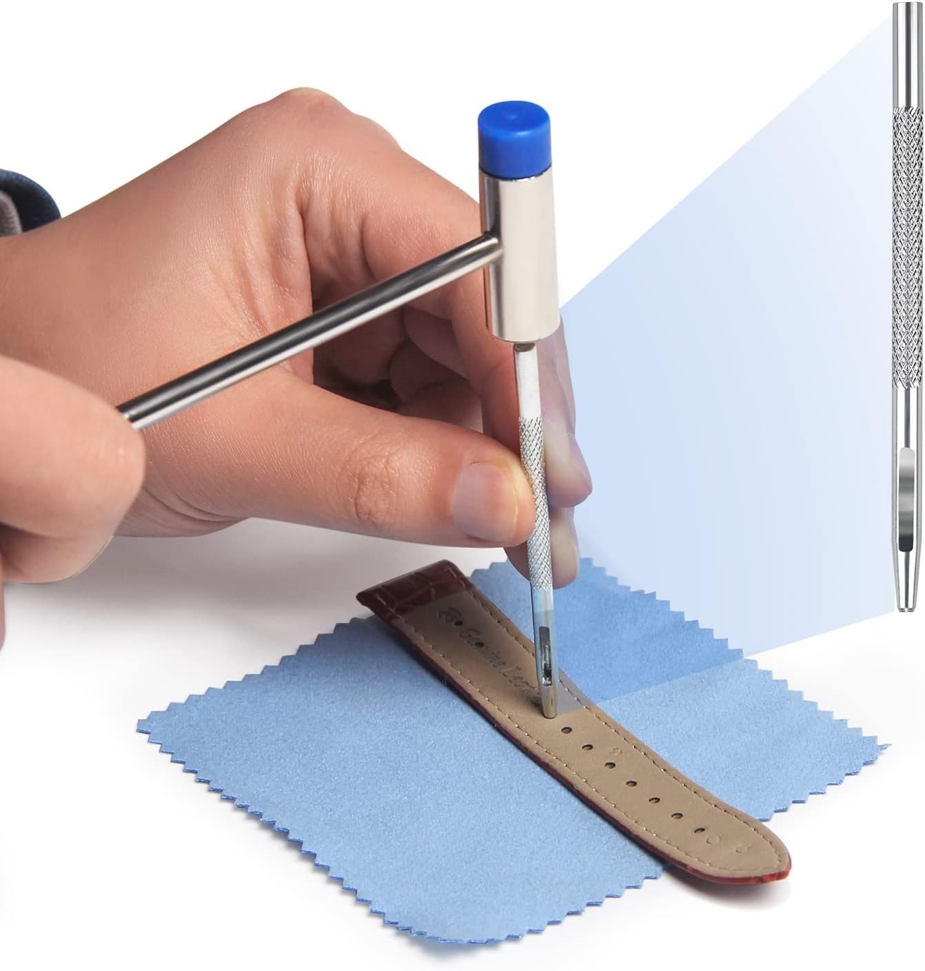 Watch Link Removal Tool Kit, Watch Band Tool for Watch Repair, Bracelet Adjus…