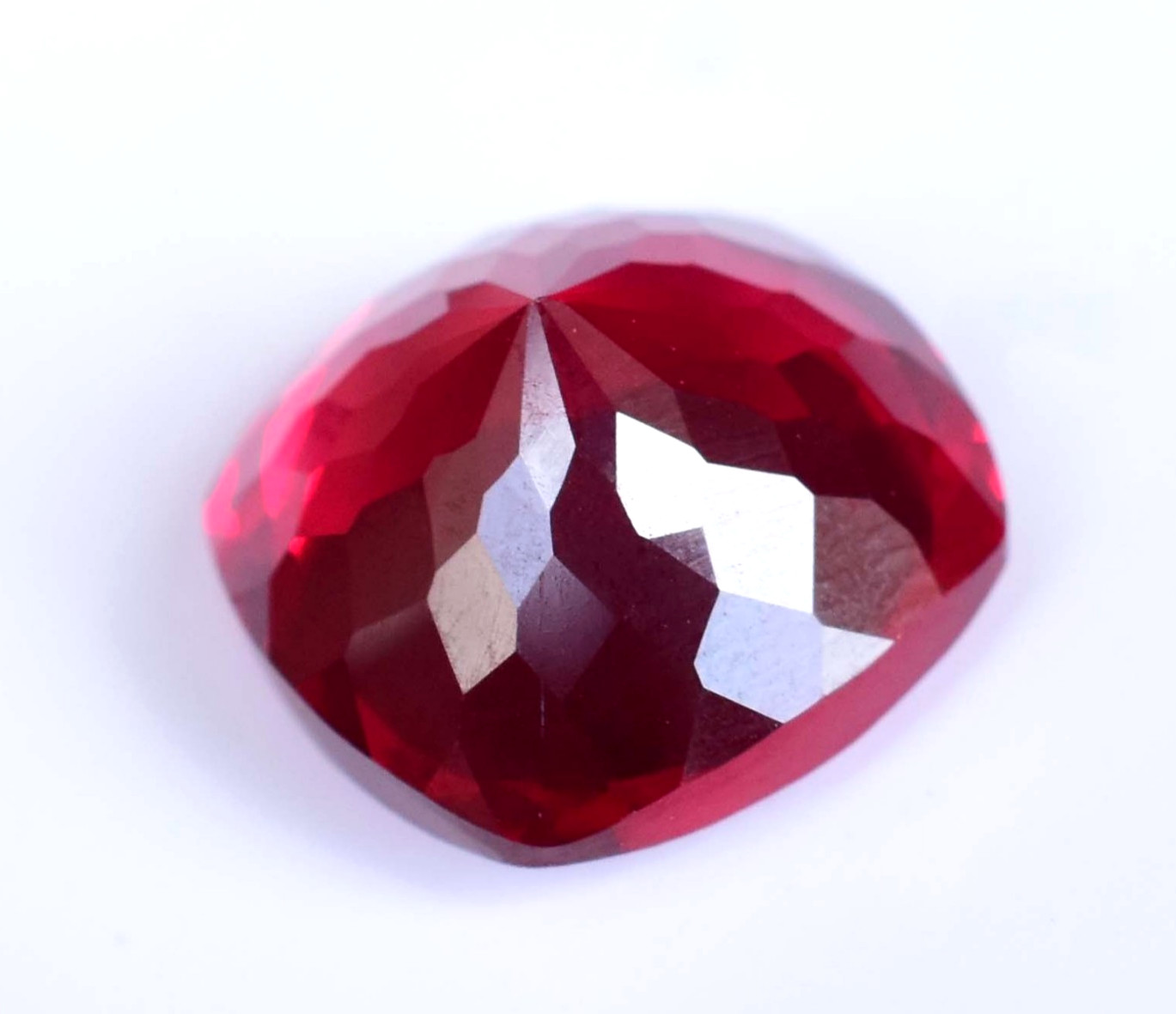 Stunning Natural Red Myanmar Spinel 11.25 CT Certified Cushion Loose Gemstone