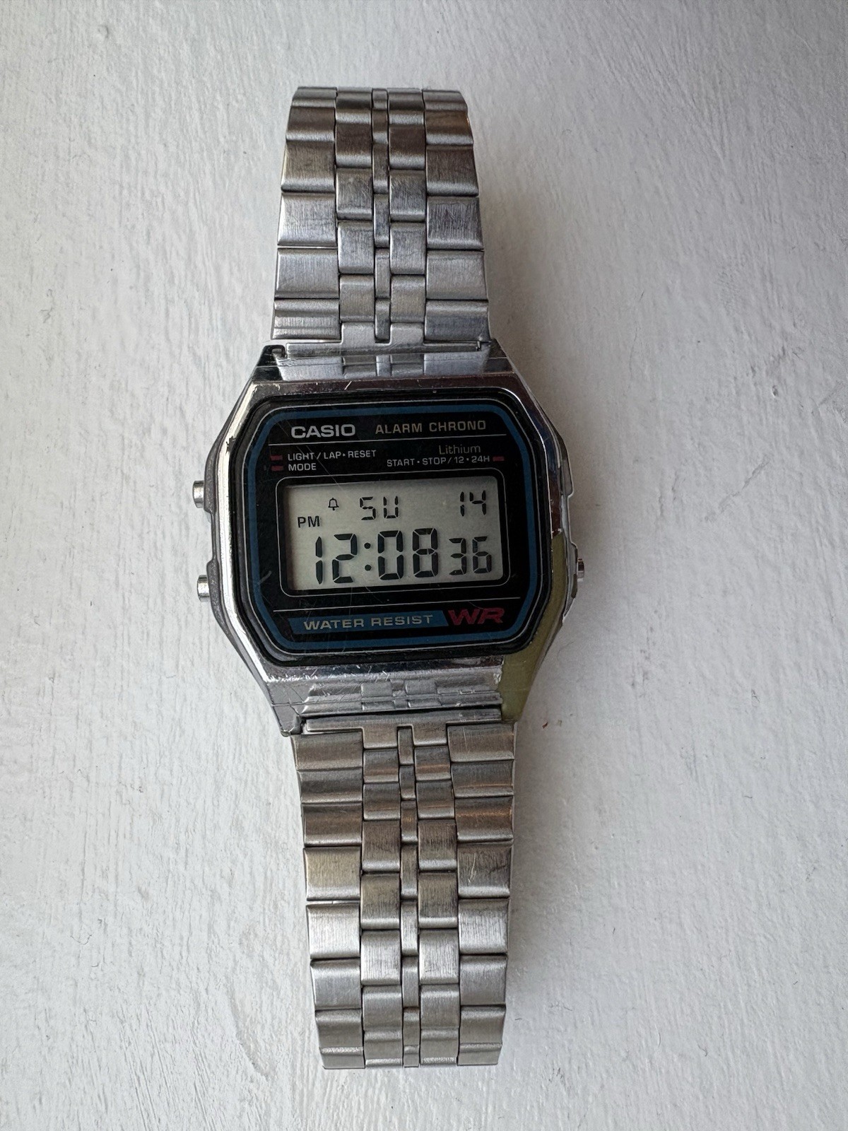 Casio Classic A158WA-1CR Watch – Silver