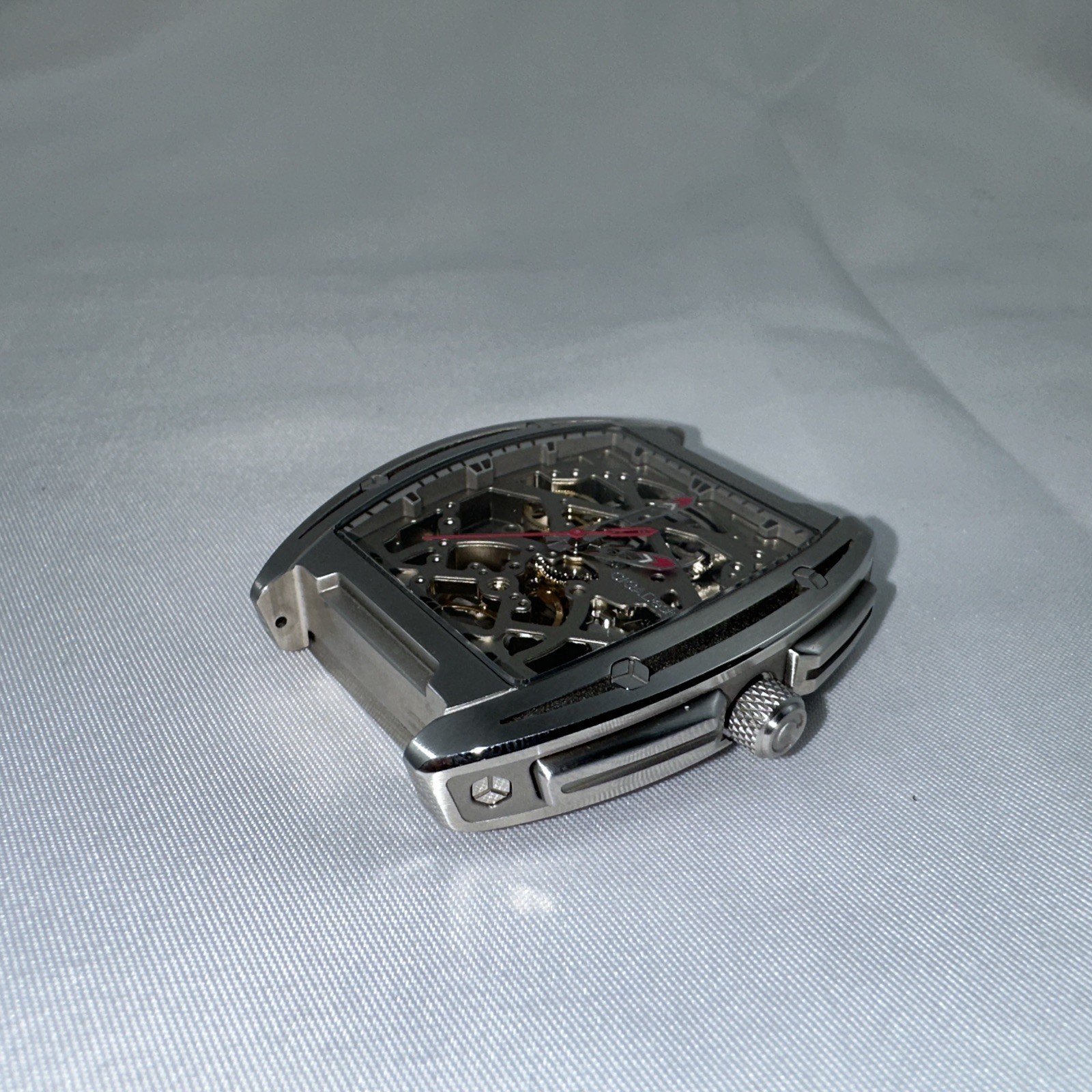 CIGA Design Z Series Automatico Scheletrato Acciaio Silicone Blu Orologio Uomo