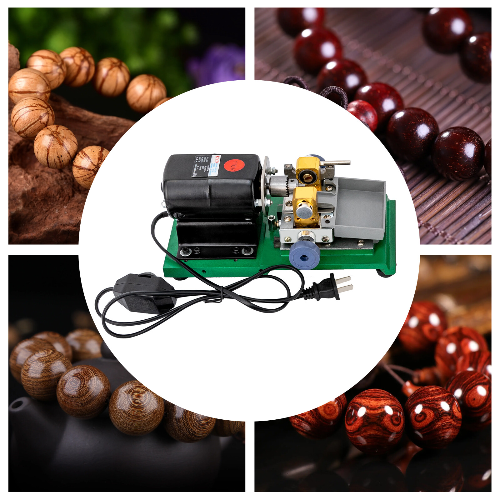 Pearl Drilling Machine Jewelry Drilling Machine Pearl Holing Beads Adjustable US