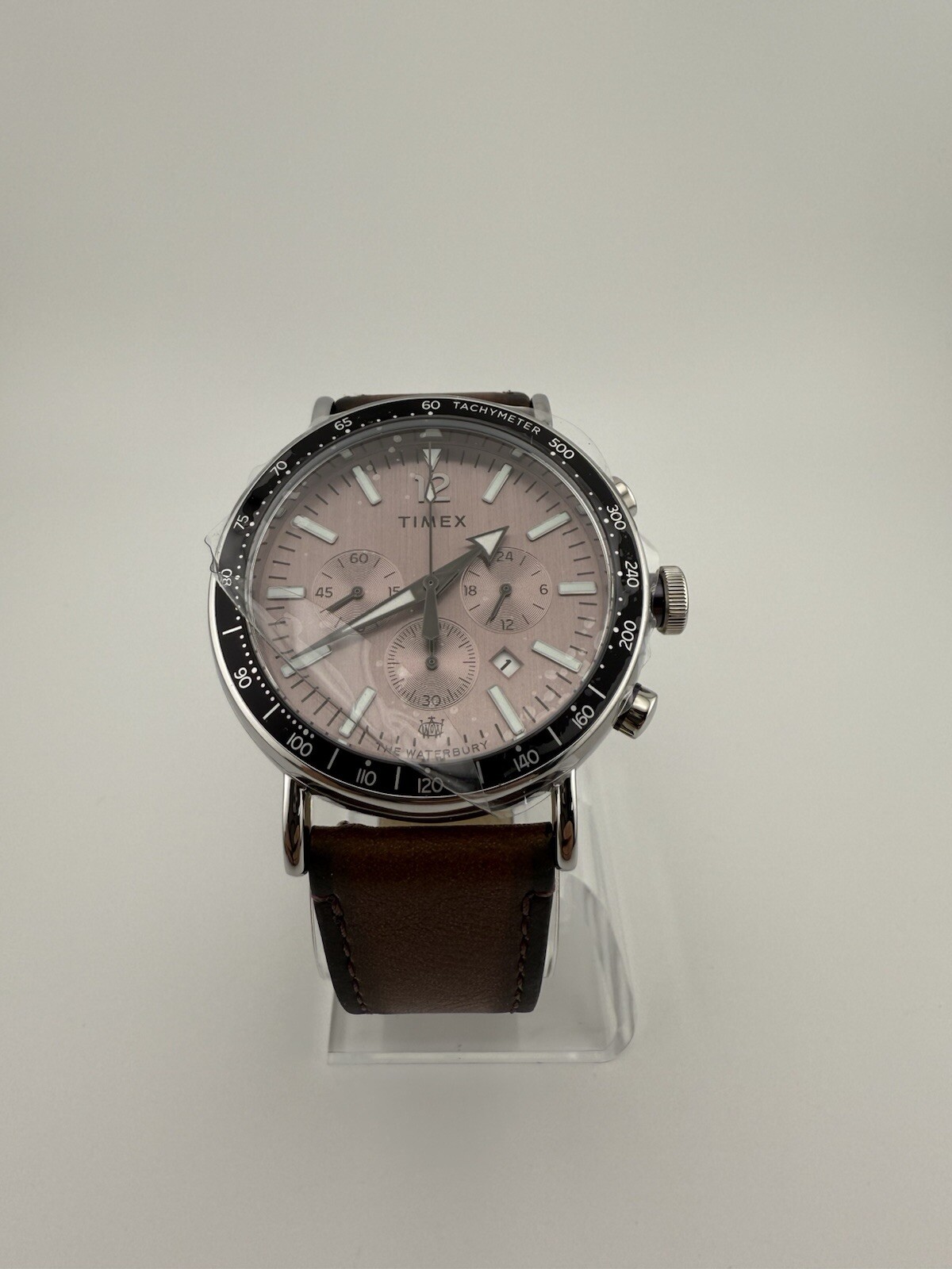 Timex Brown Mens Chronograph Watch Standard Chrono TW2W47300