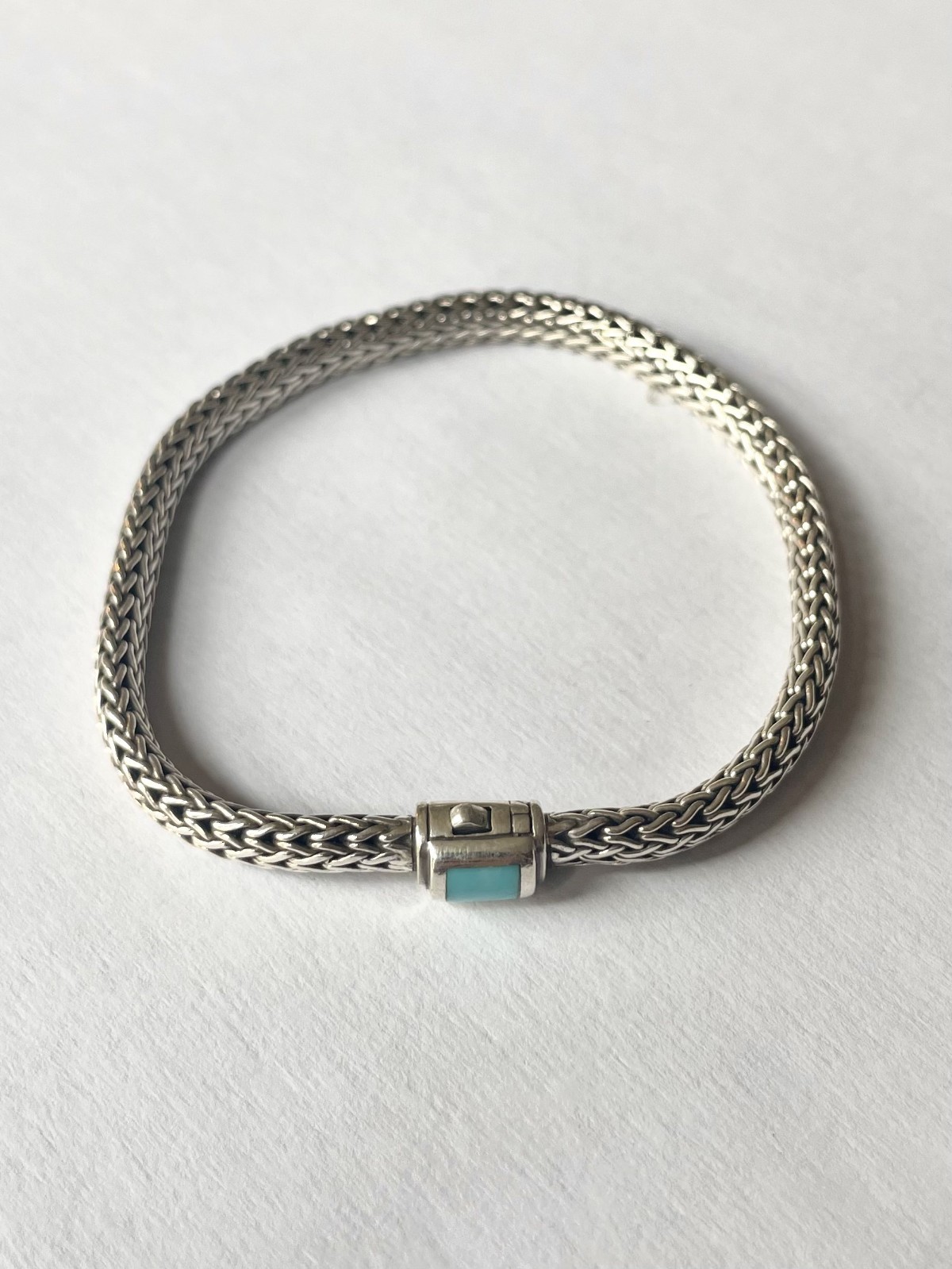 John Hardy Classic Chain with Turquoise 7.5″ Bracelet