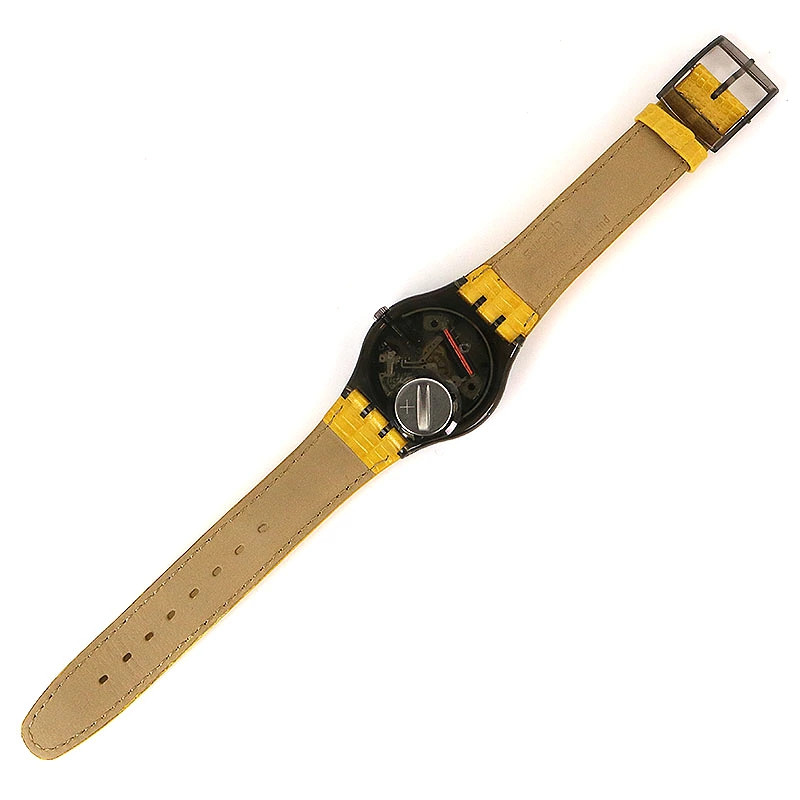 [A1R] Swatch Regular Gentlemen S Dead Stock New Old Stock Quartz Watch [v3y]