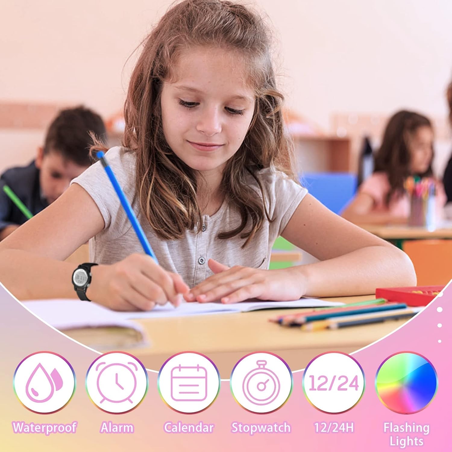 Watches for Kids Age 5-12, Birthday Gifts for Girls 4-13 Year Olds
