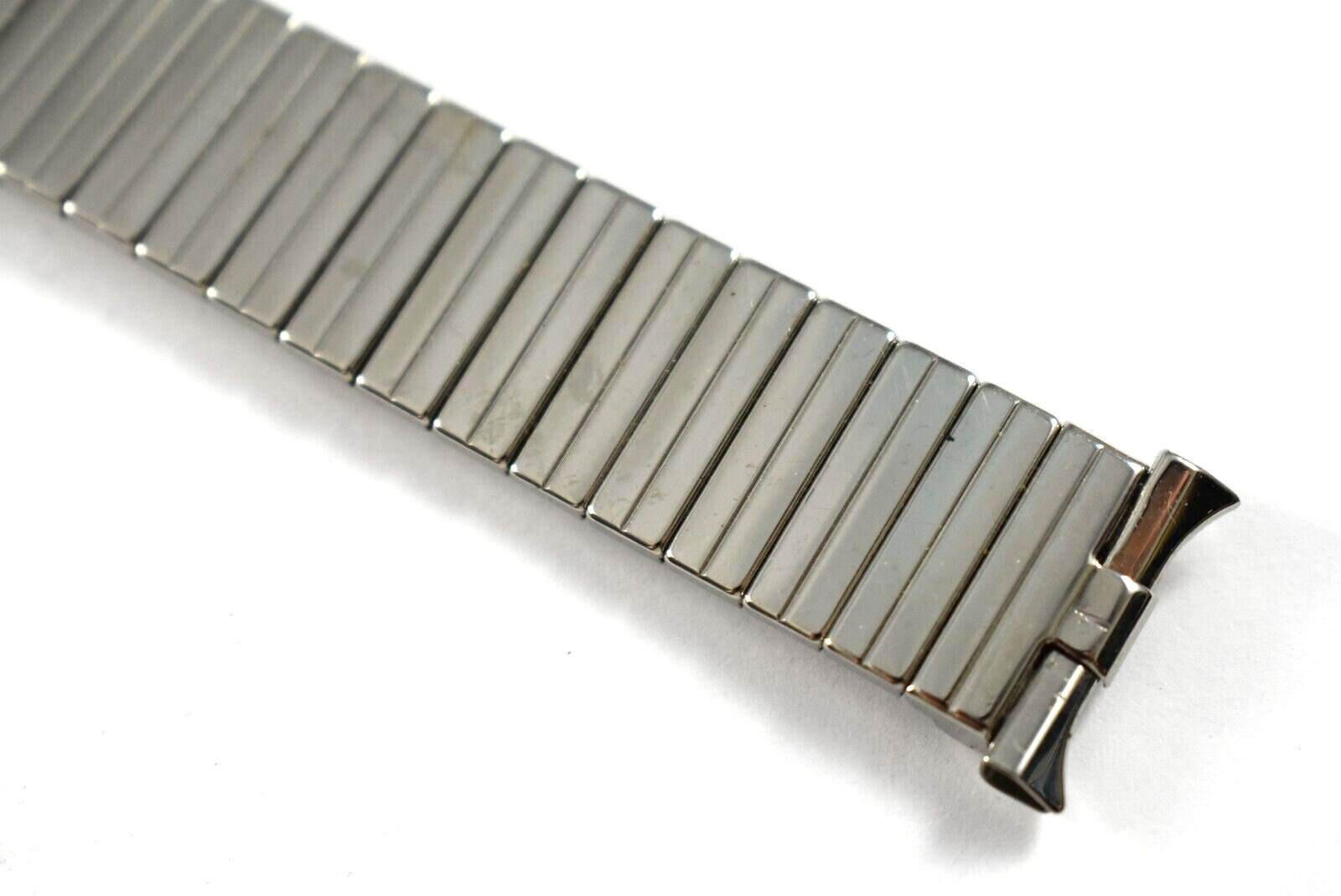 Vintage JB Presto-Flex Stainless Steel Expandable Wrist Watch Band 18.50mm lot.g