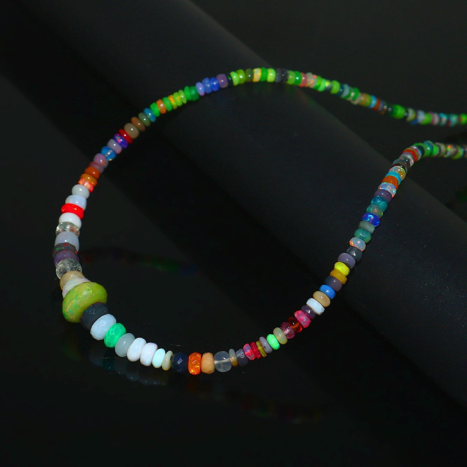 Top Quality Opal beads Rondelle Opal beads Multi-Color Opal Gift For Friend