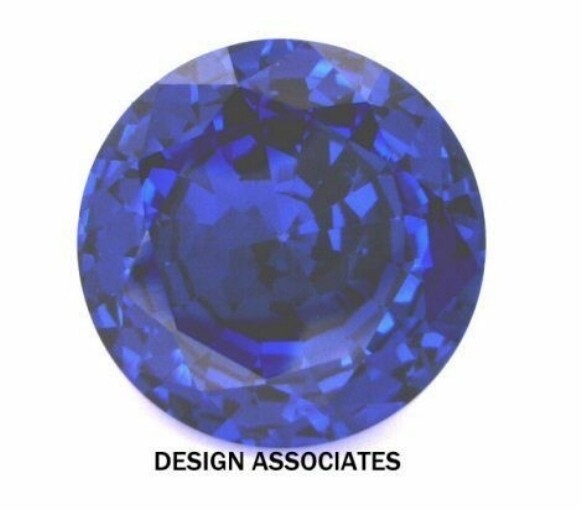 MAN MADE ROYAL BLUE SPINEL 11 MM ROUND CUT OUTSTANDING COLOR AAA