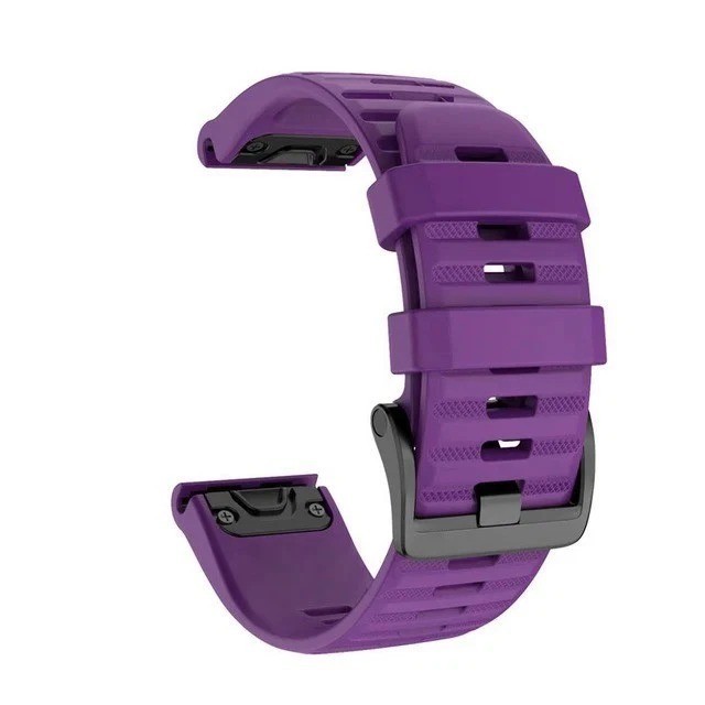 For Garmin Fenix 3 5X 6 Pro 6X 7 7X Sapphire Quickfit Silicone Watch Band Strap