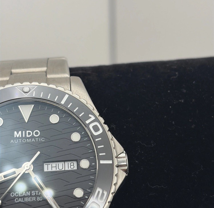 Mido Ocean Star 200C Titanium Black Dial Men’s Watch M042.430.44.051.00