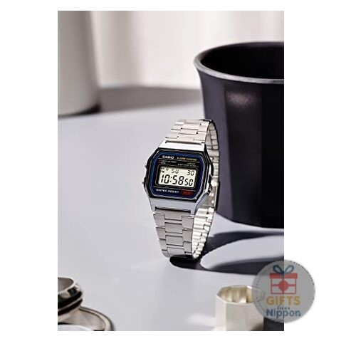 Casio A158WA-1JH Men’s Silver Watch Casio Collection [Official Japanese Product]