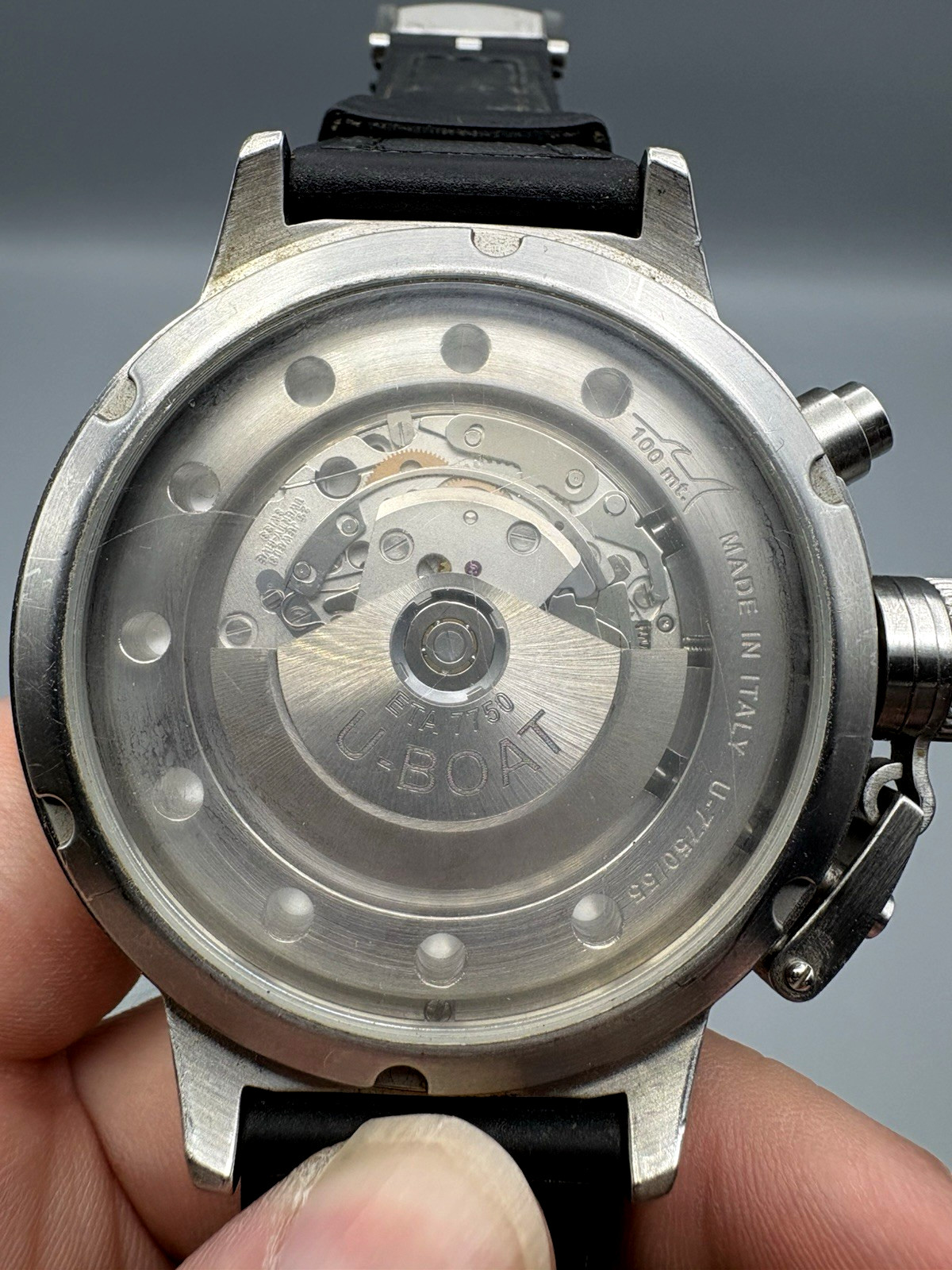U-BOAT Italo Fontana U-7750/50 Chrono Men’s Watch 50mm Automatic *Pre Owned*