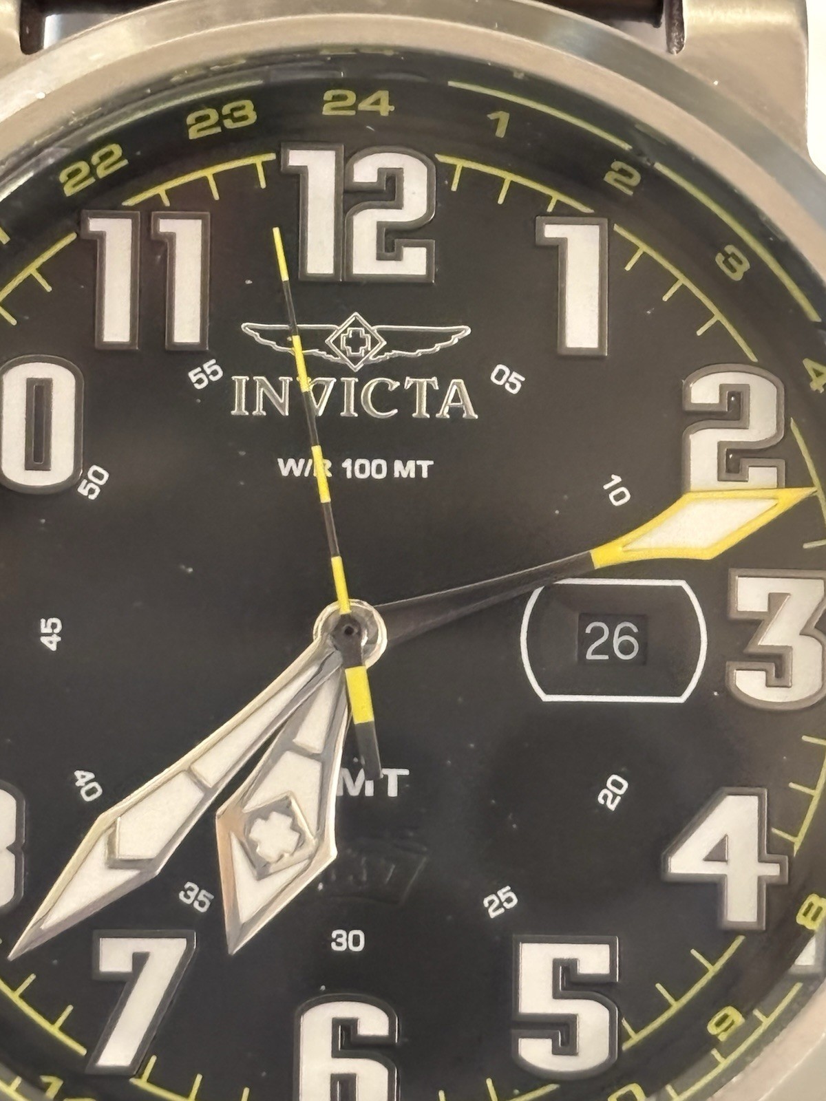 Invicta Aviator Men’s Quartz Watch model 22250