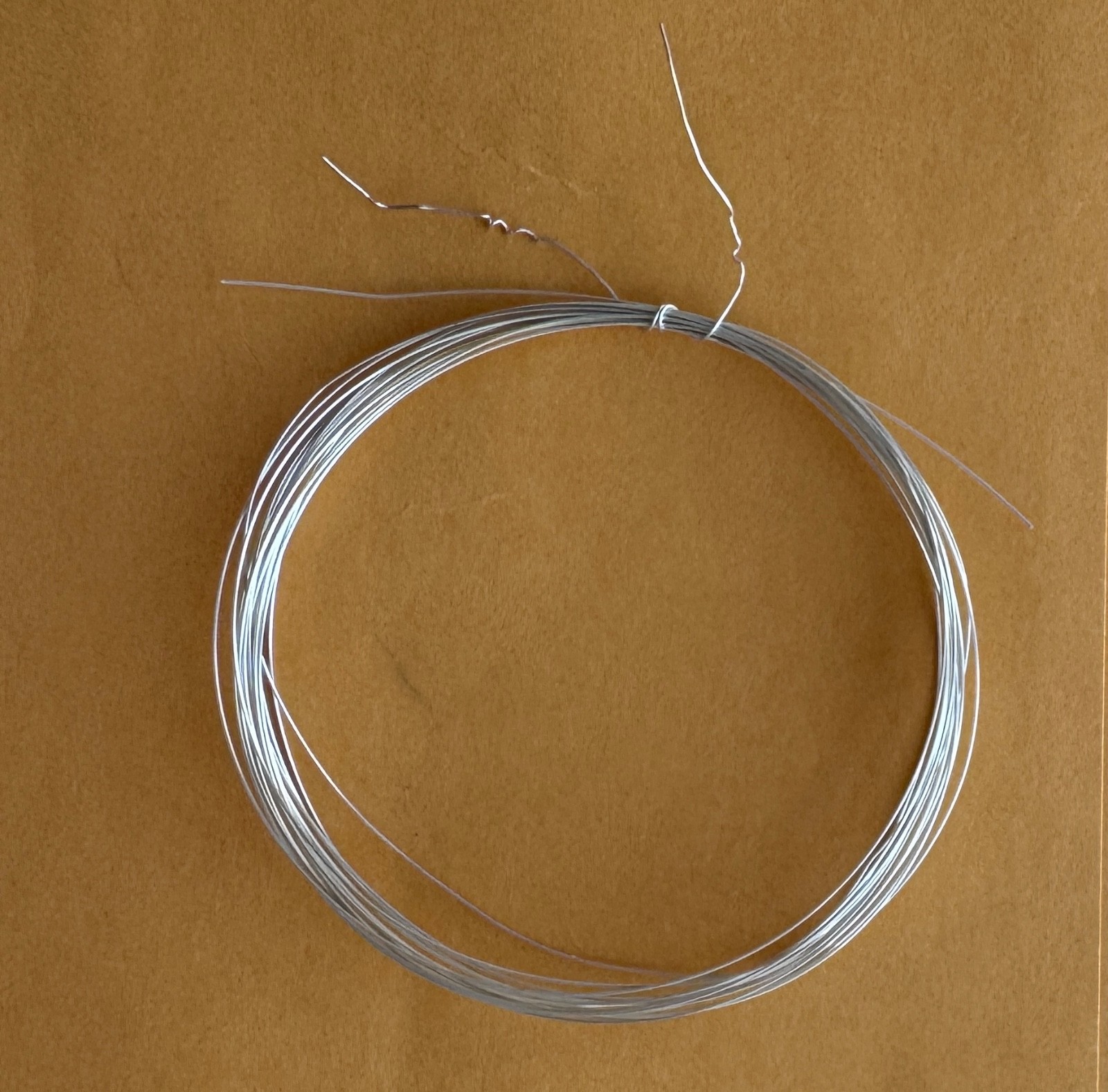 sterling silver round wire gauge 30 for jewelry making, 3 yards