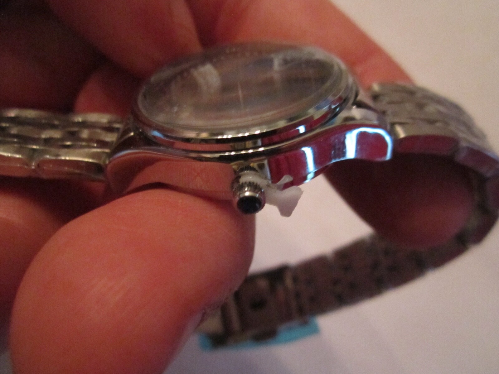 LONGBO DAY LADIES’ WATCH – BLACK FACE – STAINLESS STEEL WATCH CASE & BAND – BBA8