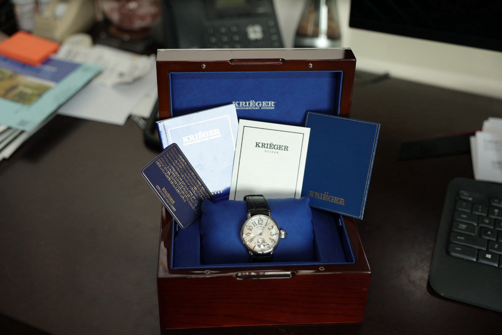 Krieger Gigantium K7007 43mm Limited Edition – Great Condition Box & Papers