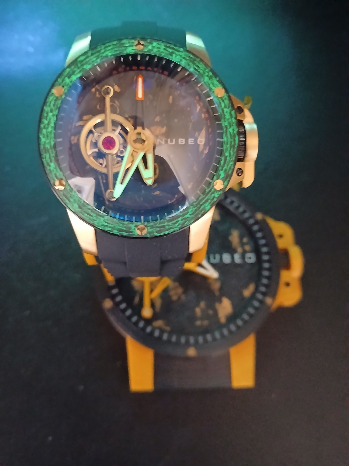 Nubeo Curiosity Evolution Automatic NB-6066-02 With One Off Stand