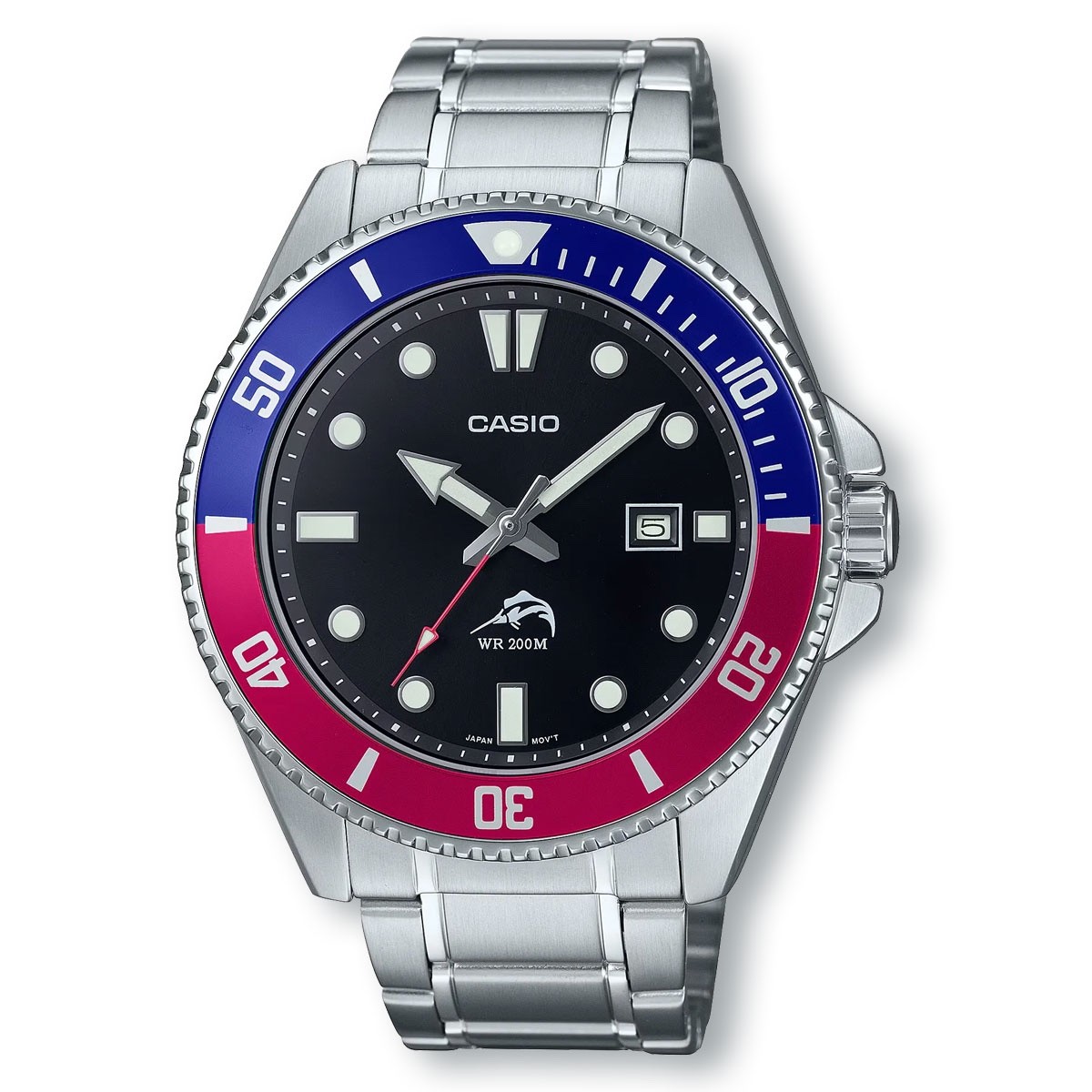 CASIO MDV106DD-1A2V Sports 200m Stainless Steel Watch