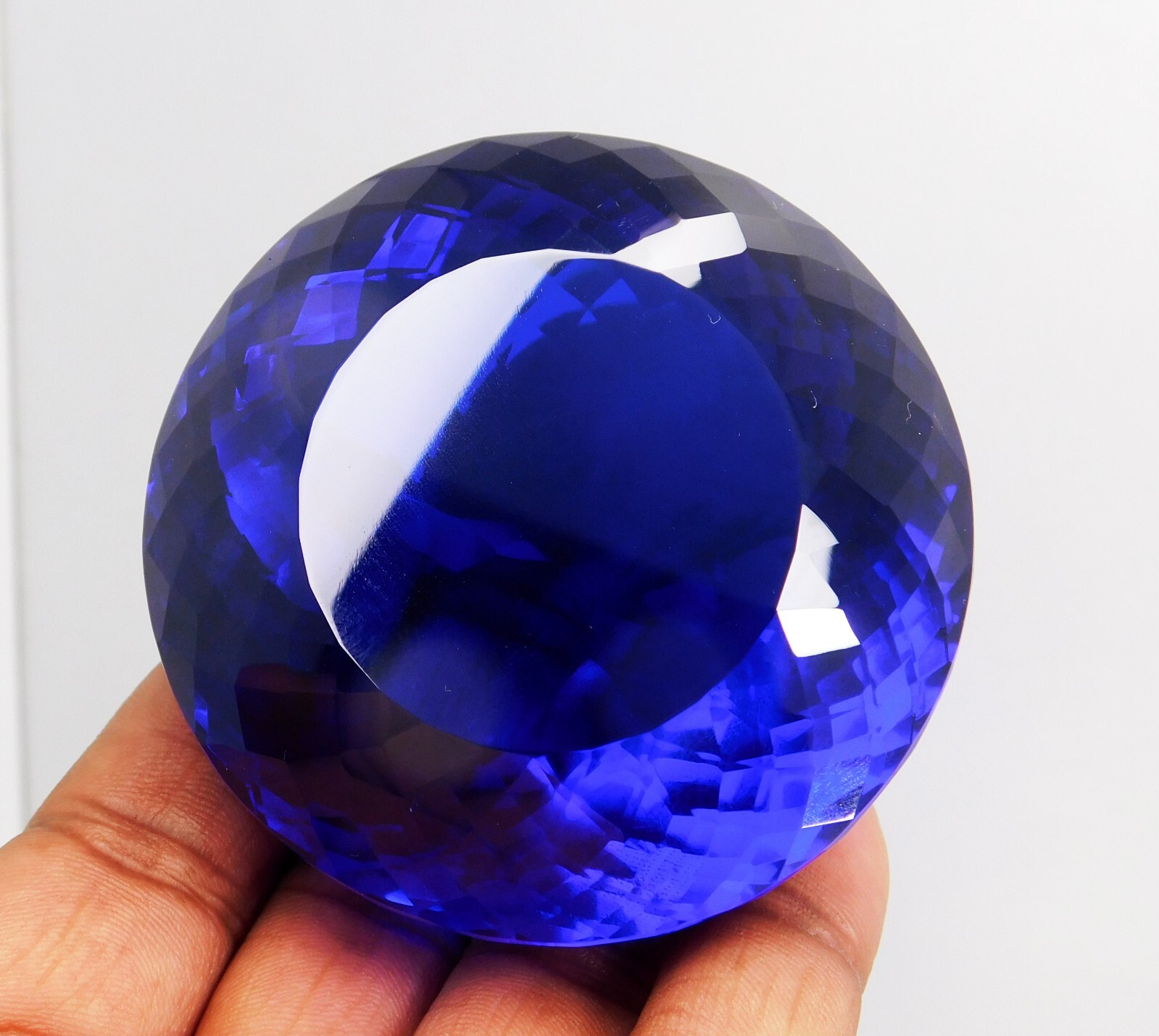 CERTIFIED!! 1054.10 Ct Huge Wonderful 100% Natural Top Blue Tanzanite Gemstone