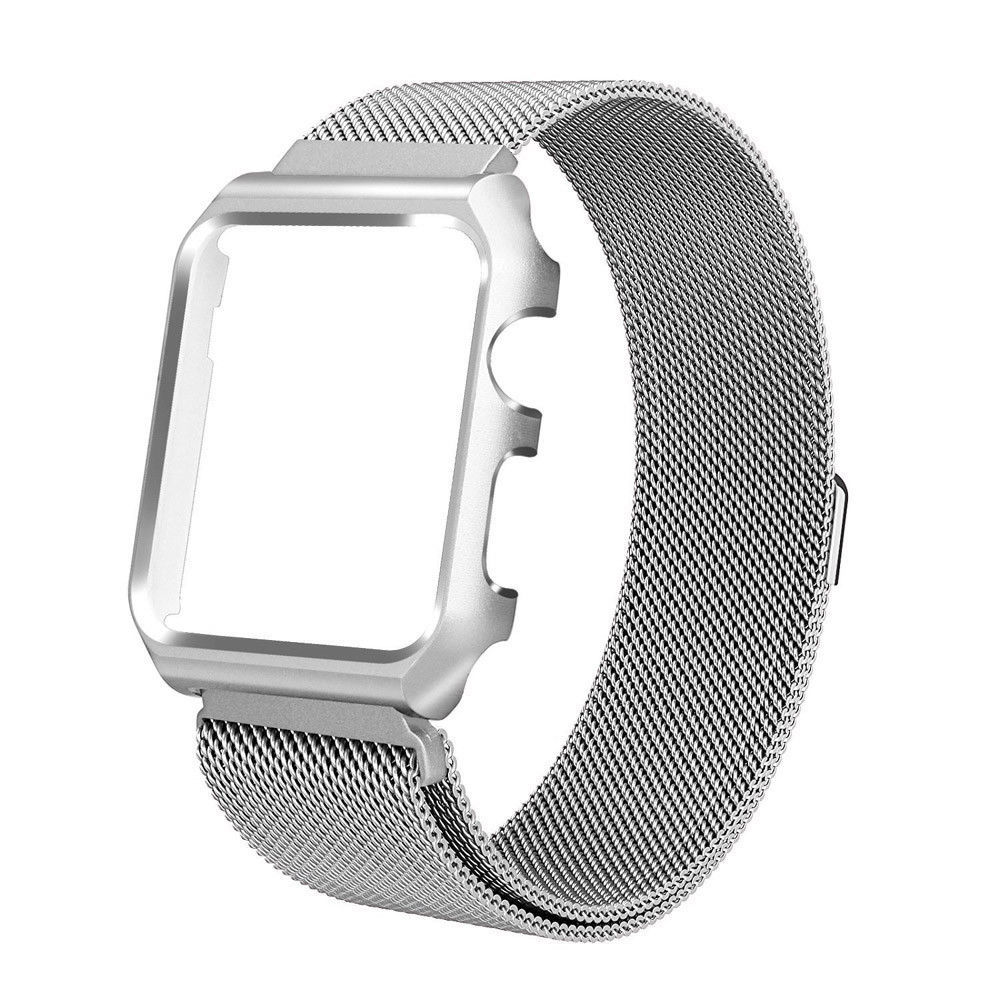 For Apple Watch Series 4 Milanese Stainless Steel Watch Band Strap 40 / 44mm