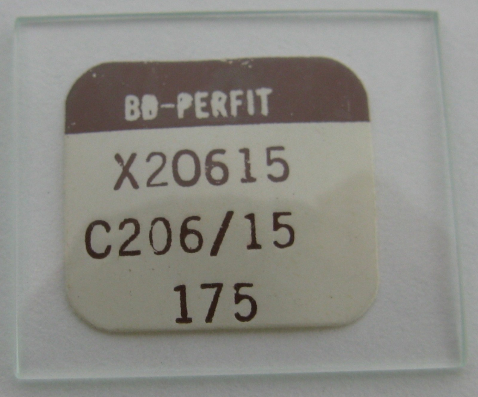 Cartier convex Crystal 20.6 x 17.5 mm Replacem. / Generic BB Perfit x20615 …