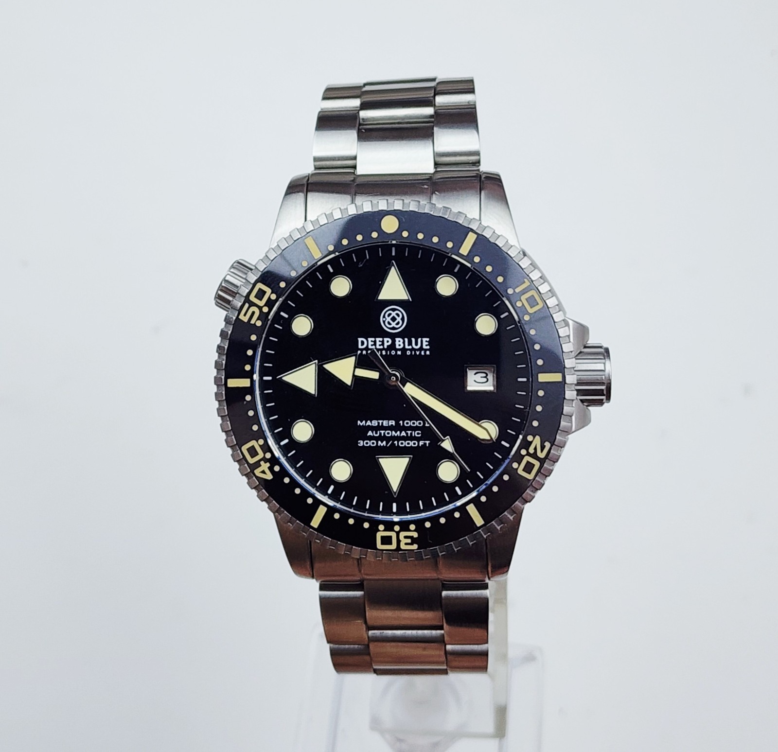 Men’s AUTOMATIC Watch DEEP BLUE “Diver Master 1000 II”