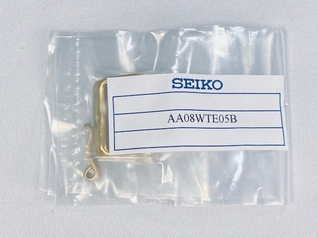 Seiko Genuine 20mm Titanium Gold Buckle AA08WTE05B for SBBN051 S23635J1