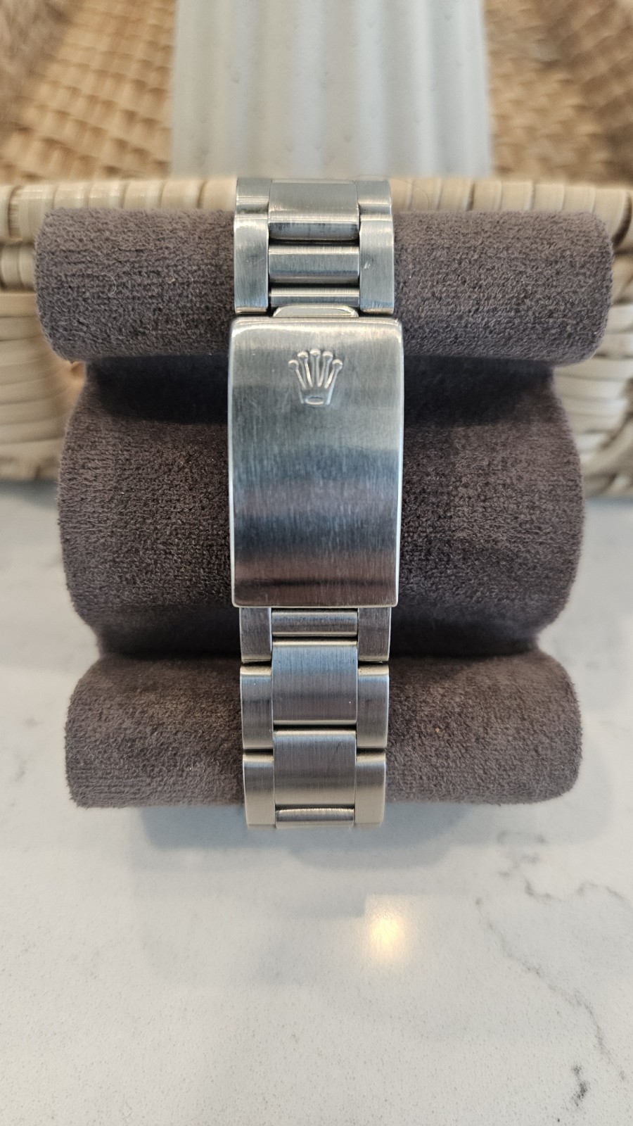 Rolex GMT-Master 16700 Silver Oyster Bracelet Blue and Red Bezel RSC Receipt