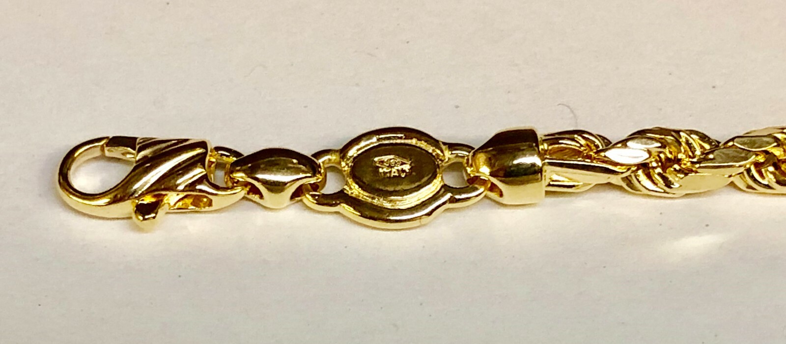 14k Yellow Gold 24″ 4.3 mm Diamond Cut Figarope Link Chain/Necklace 31 Grams