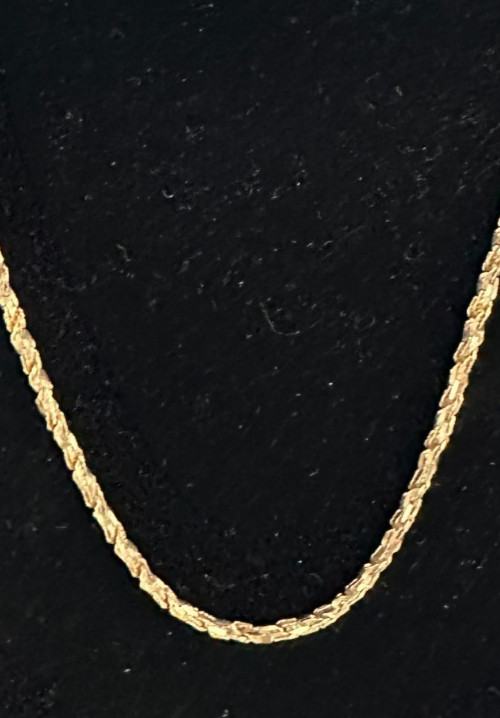 10K Gold Rope Chain Solid Gold 20” Inch 13.9g – 4mm Wide Lobster Clasp Italy I&I