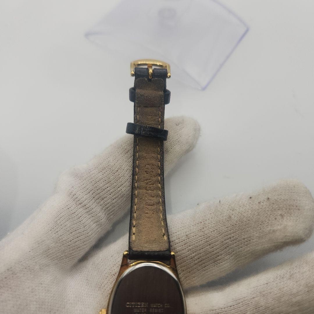 Citizen Eco Drive Ladies Watch Gold Dial Diamond Retro Automatic 27mm Authentic